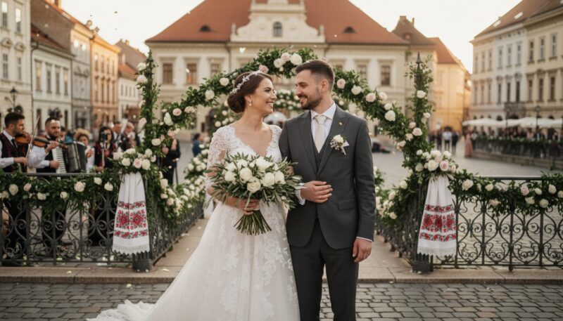 mladenci na vencanju u Srbiji mladenci na vencanju u Srbiji